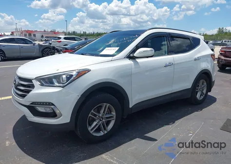 2018 Hyundai Santa Fe Sport 2.4L из США, поврежденный, VIN 5XYZU3LB8JG538113